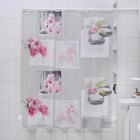 Штора для ванны Доляна «Дзен», 180×180 см, EVA - Фото 1