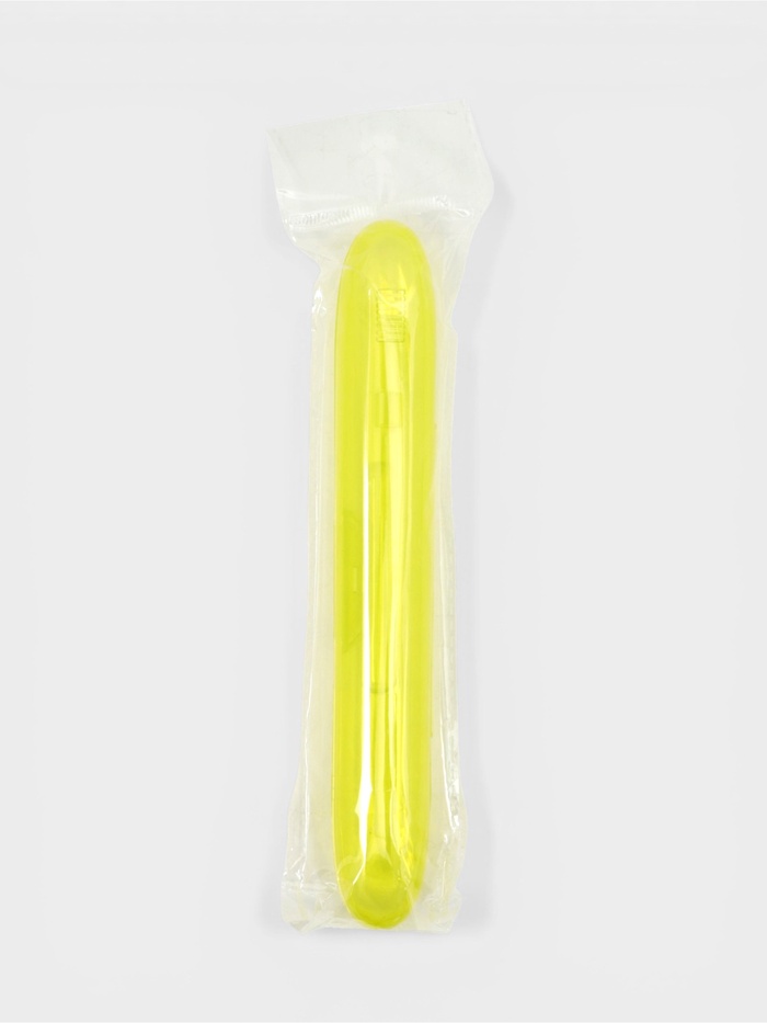 Футляр для зубной щётки, 21×3.1×3 см, жёлтый - Фото 1