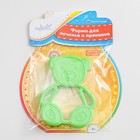 Форма для печенья Леденцовая фабрика «Мишка», пластик, 8.5×10.5×1.5 см, зелёная - Фото 4