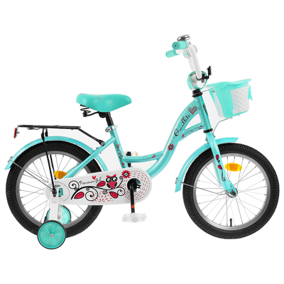 Велосипед 16" Graffiti Premium Girl RUS, цвет бирюзовый