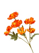 Цветы искусственные «Космея махровая», 8×58 см, оранжевые - фото 60782769