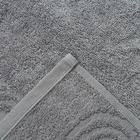 Полотенце махровое LoveLife «Border» 30х60, цвет серый - Фото 3