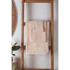 Полотенце махровое LoveLife Border 30х60, цвет бежевый - Фото 4