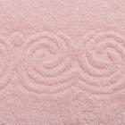 Полотенце махровое LoveLife Border 30х60, цвет светло-розовый - Фото 2