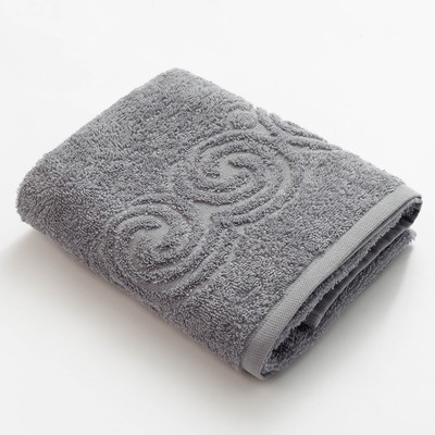 Полотенце махровое LoveLife «Border» 50х90, цвет серый