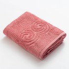 Полотенце махровое LoveLife «Border» 50х90, цвет пыльный розовый - Фото 1