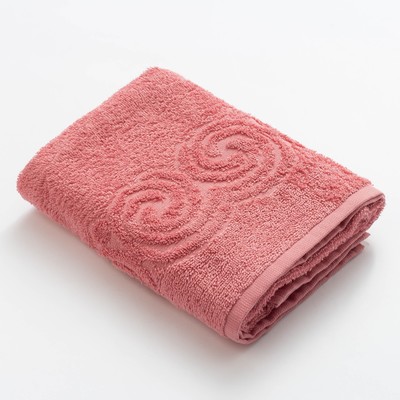 Полотенце махровое LoveLife «Border» 50х90, цвет пыльный розовый