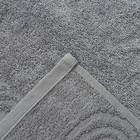 Полотенце махровое Love Life Border 70*130 серый,100% хлопок,360 г/м2 - Фото 3
