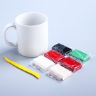 Набор для декора кружки полимерной глиной "Новый год!", Микки Маус - Фото 4