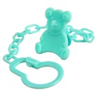 Пустышка классическая, с колпачком и держателем, в контейнере, от 0 мес., цвет бирюзовый - фото 119054244 Пустышка классическая, с колпачком и держателем, в контейнере, от 0 мес., цвет бирюзовый - фото 119054244