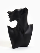 Бюст для украшений «QF. Половина лица», отверстие под серьгу, 18×7×28 см, чёрный - Фото 2