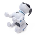 Робот-собака «Трюкач», радиоуправляемый, световые и звуковые эффекты, работает от батареек, цвет белый - Фото 6