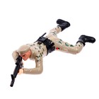 Фигурка солдатика «Пехотинец», ползает, световые и звуковые эффекты, МИКС - Фото 4