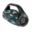 УЦЕНКА Портативная колонка Luazon, AUX, USB, FM, microSD, 3 Вт, 600 мАч, сине-серая - Фото 3