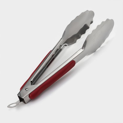 Щипцы кухонные Доляна «Универсал», h=23 см, прорезиненная ручка