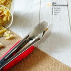 Щипцы кухонные «Универсал», 21,5 см, прорезиненная ручка - Фото 6