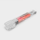 Щипцы кухонные Доляна «Лопатка», 201 сталь, 24 см, цвет серебристый - Фото 5