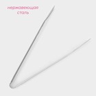 Щипцы кухонные Доляна «Лопатка», h=28.5 см, нержавеющая сталь, 304 марка стали, серебристые - Фото 2