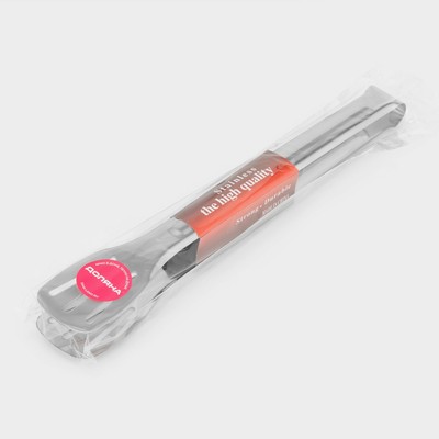 Щипцы кухонные Доляна «Лопатка», h=28.5 см, нержавеющая сталь, 304 марка стали, серебристые