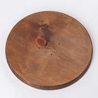 Поднос Magistro, 25×2.8 см, дерево из натурального кедра, коричневый - Фото 6