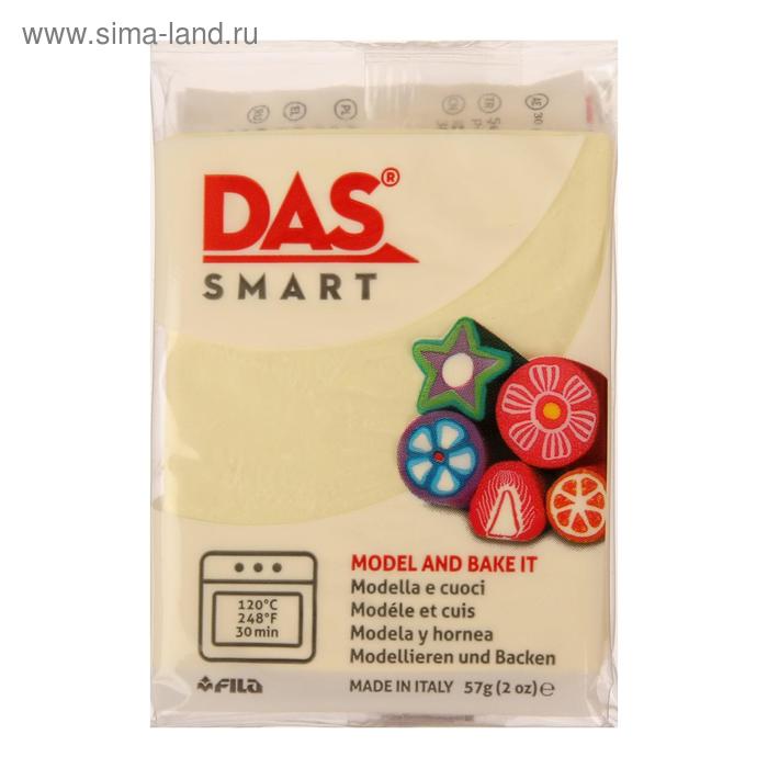 Полимерная паста для моделирования 57 г, ванильная, DAS SMART - Фото 1