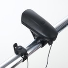 Фонарь велосипедный передний аккумуляторный "Мастер К", водонепроницаемый, с сигналом - Фото 7
