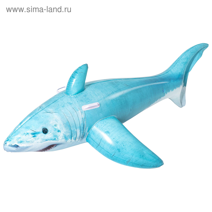 Игрушка надувная для плавания «Акула», 183 x 102 см, 41405 Bestway - Фото 1