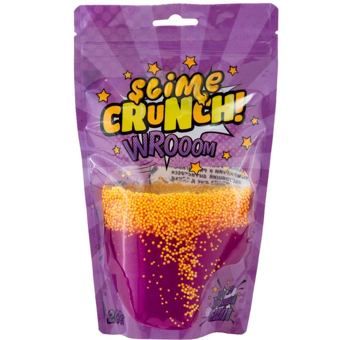 Слайм Crunch-slime WROOM, с ароматом фейхоа, 200 г - Фото 1