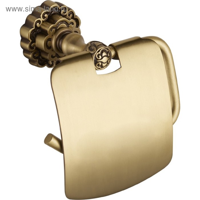 Держатель для туалетной бумаги Bronze de Luxe K25003, подвесной, бронза - Фото 1