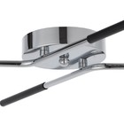 Люстра спот 1661/2 2хE27 60W хром/белый - Фото 5