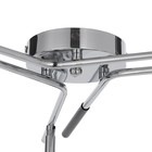 Люстра спот 1661/3 3хE27 60W хром/белый - Фото 5