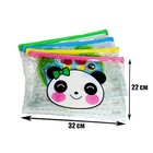 Папка на молнии «Мордашки» А4, МИКС - Фото 10