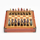 Шахматы сувенирные «Пиратская схватка», фигуры из полистоуна, доска 36×36 см - Фото 3