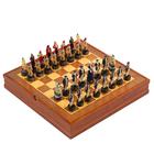 Шахматы сувенирные "Пиратская схватка", h короля-8 см, пешки-6 см, 36 х 36 см - Фото 2