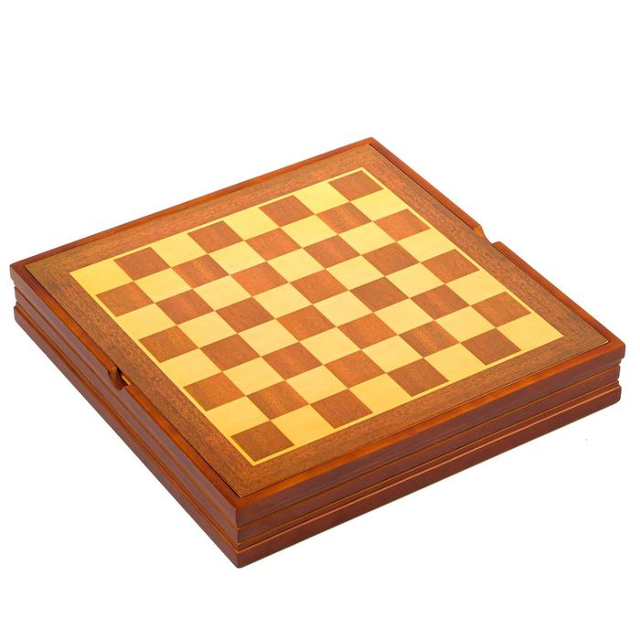 Шахматы сувенирные "Пиратская схватка", h короля-8 см, пешки-6 см, 36 х 36 см - фото 1883515808