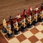 Шахматы сувенирные "Пиратская схватка", h короля-8 см, пешки-6 см, 36 х 36 см - Фото 7