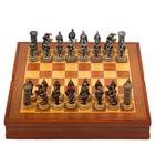 Шахматы подарочные «Крестовый поход», полистоун, доска 36×36 см - Фото 1