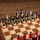Шахматы сувенирные "Гражданские войны", h короля-8 см, h пешки-6 см, 36 х 36 см - Фото 3