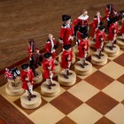 Шахматы сувенирные "Гражданские войны", h короля-8 см, h пешки-6 см, 36 х 36 см - Фото 6