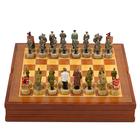 Шахматы сувенирные "Победные", h короля-8 см, h пешки-6,3 см, 36 х 36 см - фото 2064253