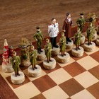 Шахматы сувенирные "Победные", h короля-8 см, h пешки-6,3 см, 36 х 36 см - Фото 9