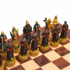 Шахматы сувенирные "Монгольское иго", h короля-8 см, h пешки-6 см, 36 х 36 см - Фото 3