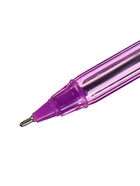 Ручка шариковая, синий стержень, узел 0.5 мм, на масляной основе, корпус тонированный, МИКС  (артикул 4645894)  большой выбор товаров оптом и в розницу по низким ценам с доставкой