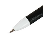 Ручка шариковая "Спираль" 0.7 мм, стержень синий, черный корпус, маслянные чернила, МИКС (комплект 24 шт) - фото 22449723