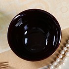 Салатник "Сумской", коричневый с деколью, 0.45 л, микс - Фото 3