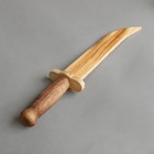 Детское оружие деревянное «Кинжал» 3.3×6×31 см - Фото 2