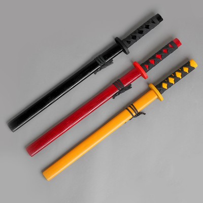 Игрушка деревянная «Катана» 3.5×6.5×56 см, МИКС