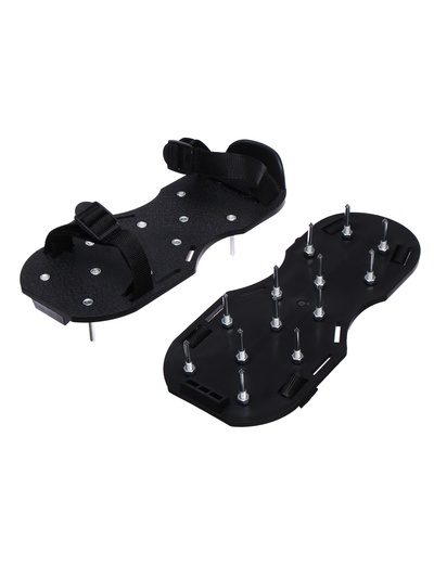 Сандалии - аэратор для газона, пластиковые с шипами, набор 2 шт., Greengo