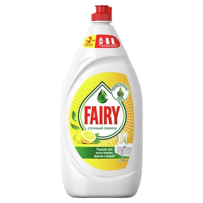 Средство для мытья посуды Fairy «Сочный лимон», 1.35 л