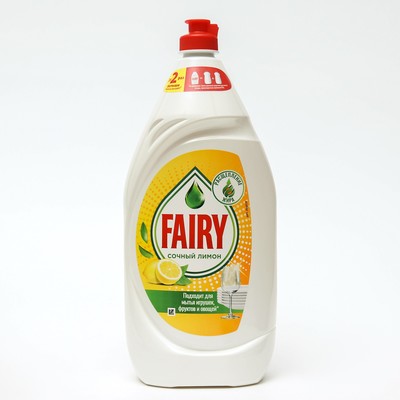 Средство для мытья посуды Fairy «Сочный лимон», 1.35 л